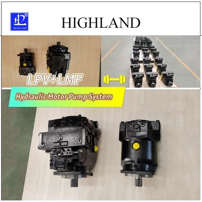 LPV90 LMF90 Hydraulisch pompmotor systeem Op maat gemaakte cementmengtruck