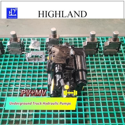 PV22 MV23 Ondergrondse vrachtwagen Hydraulische pompen gietijzeren behuizing Maximale verplaatsing