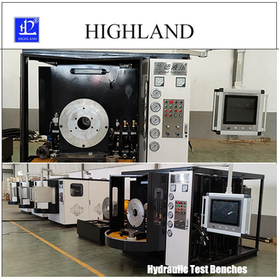 HIGHLAND Steenkoolmijn Hydraulische testbanken Stroomsnelheid 450 L/min Testing Hydraulische pompen en motoren