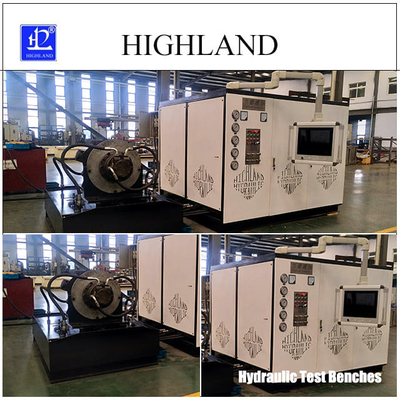 Scheepshydraulische testmachine aanpassing 500 L/min Stroomsnelheid HIGHLAND-testapparatuur