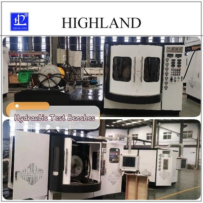 Volledig automatische hydraulische testbanken 450 L/min. Stroom met een druk van 42 Mpa