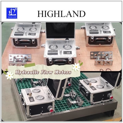 Accurate monitoring van de olietemperatuur Hydraulische stroommeters door HIGHLAND