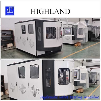 Hoogdruk-hydraulische klepproefmachine 42 Mpa Stroomstroom 500 L/min Proefapparatuur