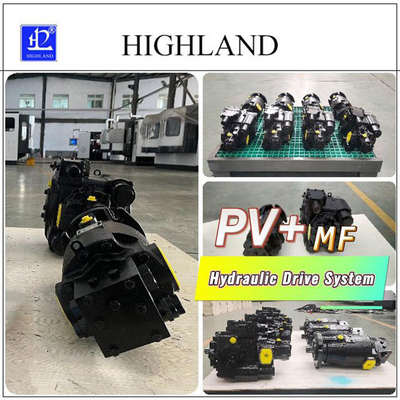 50 ml/r Hydraulisch motorpompsysteem speciaal voor handmatig laden