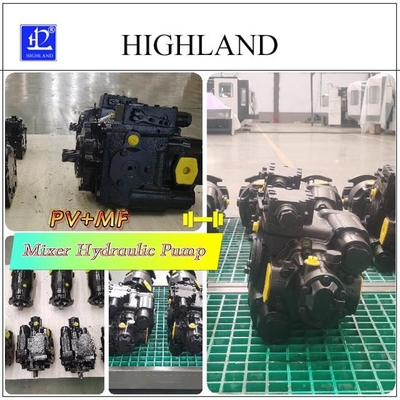 Hydraulische olie-cementmixer Hydraulische pomp met een piekdruk van 42 Mpa