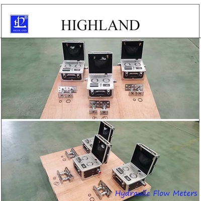 Gezamenlijke oogstmachine met gegevensdisplay Hydraulische tester met maximale druk van 420 bar