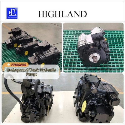 Hydraulische componenten Ondergrondse vrachtwagen Hydraulische pompen Gegote ijzeren behuizing Gecertificeerd