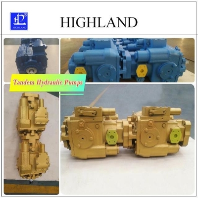HPV70 Harvester Hydraulische pompen Zwart of Blauw Kleur Handmatige laadstand