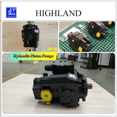Hydraulische transmissie maximale druk 42Mpa axiale hydraulische zuigerpomp in gesloten lus systeem