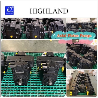 Handmatige en hydraulische besturingsmogelijkheden voor axiale zuigerpompen