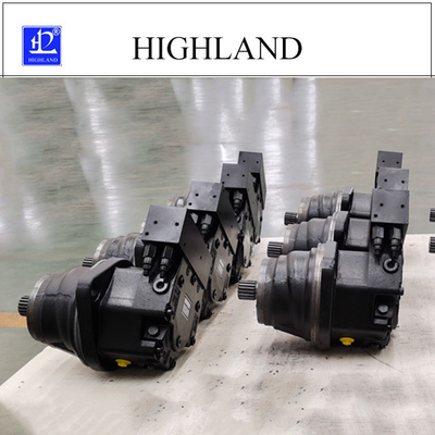 42mpa de hydraulische Motor van de de Lay-out Hydraulische Olie van Zuigermotoren Eenvoudige
