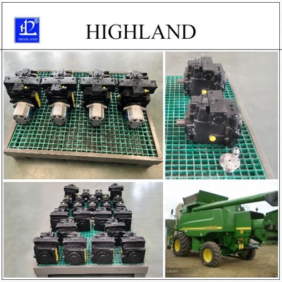 Groene edamame-oogstmachine Hydraulische motorpompsysteem hogere efficiëntie