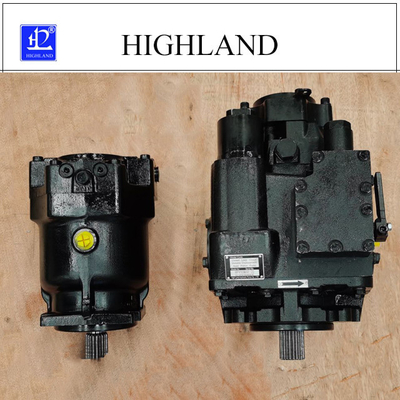 Eenvoudige lay-out van de maaidorser de hydrostatische transmissie HPV130 HMF130