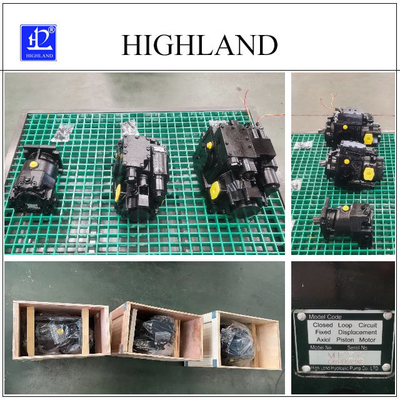 De Zuigerpomp van de hoogland de Hydraulische Transmissie voor Maaidorser