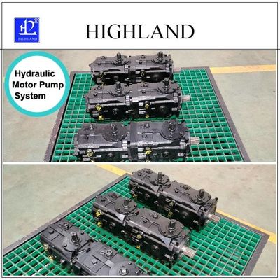 Eenvoudig Lay-out Hydraulisch Transmissiesysteem voor Kuilvoedermachine LPV70