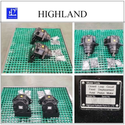 Het verpletteren van volledige controle HMF50 van de kar de Op zwaar werk berekende hydraulische motor