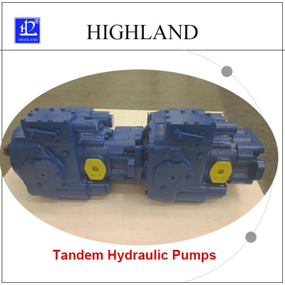De Veranderlijke Verplaatsing Achter elkaar 110cc/R+110cc/R van de 350 Bar Hydraulische Pomp