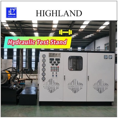 35 Mpa Hydraulische teststand voor graafmachines Eenvoudige bediening met een compacte structuur
