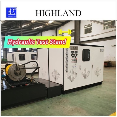 110 kW hydraulische teststand met 450L/min doorstroming en volledige detectiegegevens
