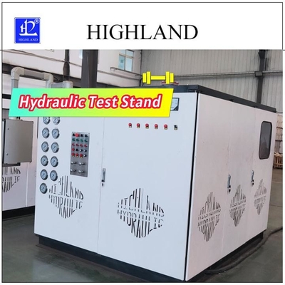 110 kW hydraulische teststand met 450L/min doorstroming en volledige detectiegegevens