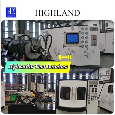 YST380 testbank voor hydraulische motoren Eenvoudige werking voor roterende boormachine Hoge oliefiltratie nauwkeurigheid