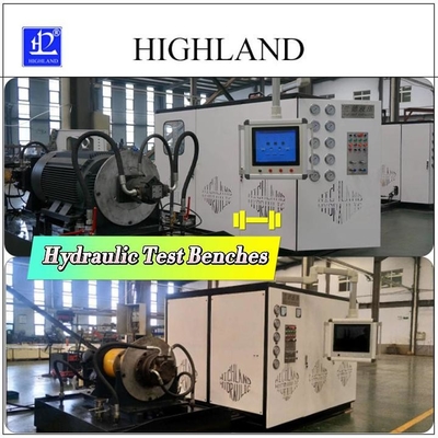 YST380 testbank voor hydraulische motoren Eenvoudige werking voor roterende boormachine Hoge oliefiltratie nauwkeurigheid
