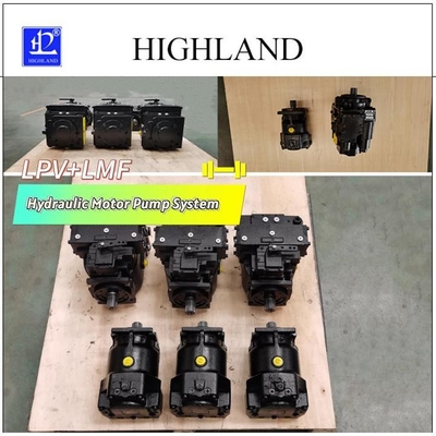Hydraulisch motorpompsysteem met axiale zuigerpomp met variabele verplaatsing