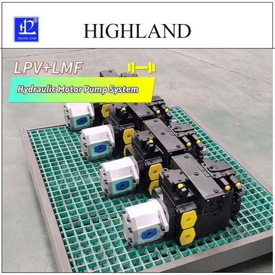 Hoogwaardig PV110+MF110 hydraulisch aandrijfsysteem voor baggeren en grachten