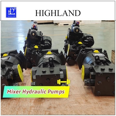 Betonmixer Axial Flow Hydraulische zuigerpomp 42Mpa Hoogdruk