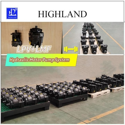 Landbouwmachines Handmatige besturing Hydraulische pomp Motor System Aanpassing