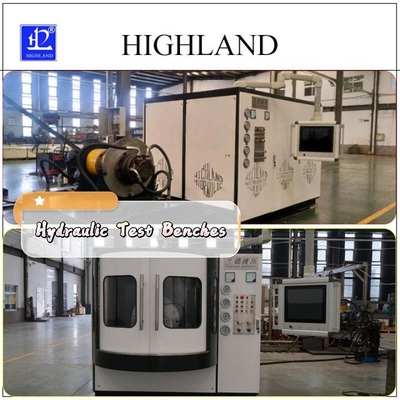 HIGHLAND Hydraulische proefbank Fabriek voor roterende boormachines Hydraulische pompen en motoren