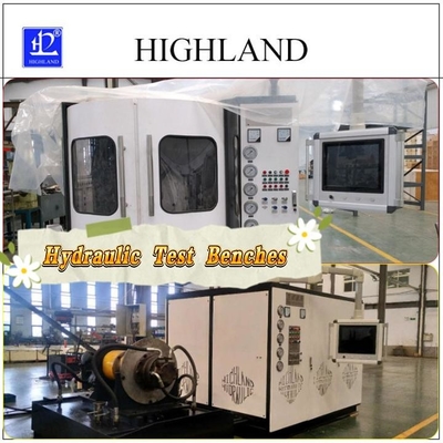 HIGHLAND Hydraulische proefbank Fabriek voor roterende boormachines Hydraulische pompen en motoren