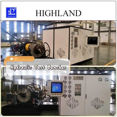 HIGHLAND 380L/min Hydraulische proefbanken Fabriek voor draaiboringen met volledige detectiegegevens