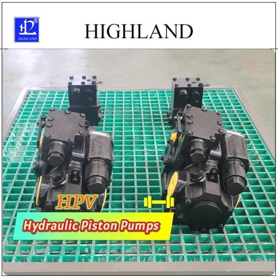 Hoge druk 42 Mpa axiale hydraulische zuigerpompen voor betonnen apparatuur