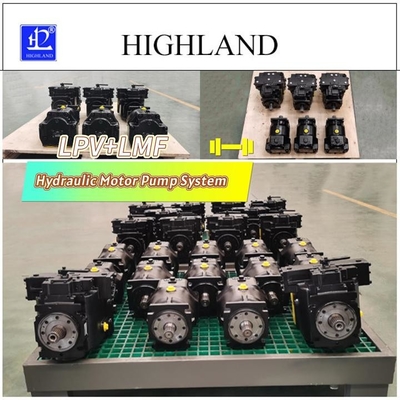 LPV90 LMF90 Hydraulisch pompmotor systeem Op maat gemaakte cementmengtruck