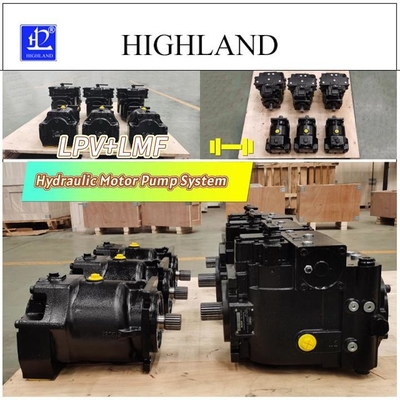 Gebruik van een hydraulisch pompmotortransmissie-systeem op combinatoren