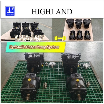 HIGHLAND Harvester Scraper Hydraulisch pompmotor systeem Asstructuur