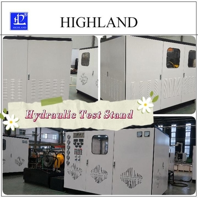 Compacte 110 kW-hydraulische teststandaarden voor graafmachines met een duidelijke pijpleiding