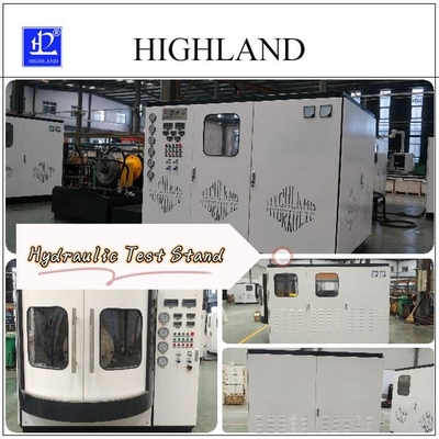 Compacte 110 kW-hydraulische teststandaarden voor graafmachines met een duidelijke pijpleiding