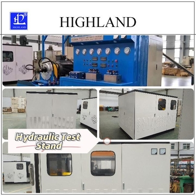 HIGHLAND 35 Mpa Hydraulische teststandaarden voor draaiboringsboormachine Hydraulische testmachine