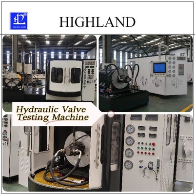380L/min Hydraulische klep testbank aanpassing voor graafmachines met hoge mate van integratie