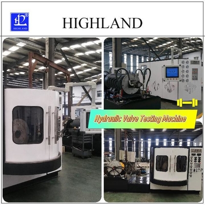 Volledig automatische 380 L/min Hydraulische klep testmachine Aanpassing 1 Jaar garantie