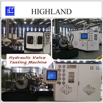 Volledig automatische 380L/min Hydraulische klep testbanken Aanpassing voor roterende boormachine