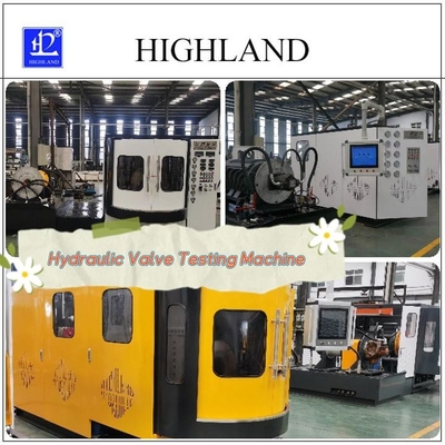 Volledig automatische 380L/min Hydraulische klep testbanken Aanpassing voor roterende boormachine