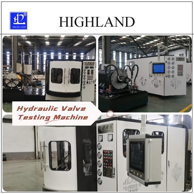 Volledig automatische 380L/min Hydraulische klep testbanken Aanpassing voor roterende boormachine