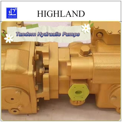 Gegote ijzeren oogstmachine tandem hydraulische pompen Duurzame prestaties