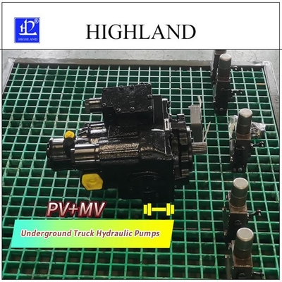 Gegote ijzeren behuizing Ondergrondse vrachtwagen Hydraulische pompen PV22 MV23