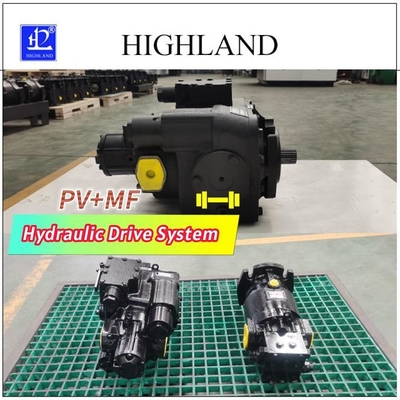 Combine Harvester PV20 MF21 Hydraulisch aandrijfsysteem getest Volledig aangepaste componenten