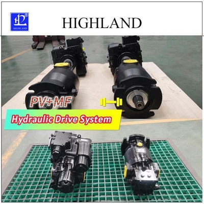 Combine Harvester PV20 MF21 Hydraulisch aandrijfsysteem getest Volledig aangepaste componenten