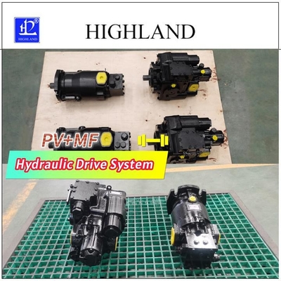 Combine Harvester PV20 MF21 Hydraulisch aandrijfsysteem getest Volledig aangepaste componenten